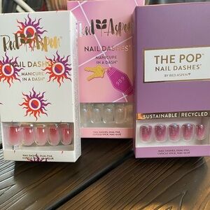 Nail Dashes, 3 sets. Brand new in boxes.